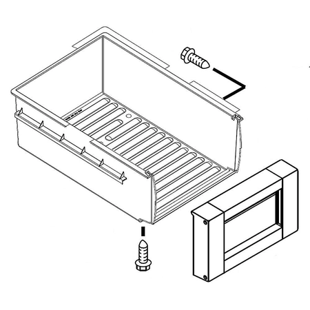 W10626679 Whirlpool Refrigerator Ice Pan