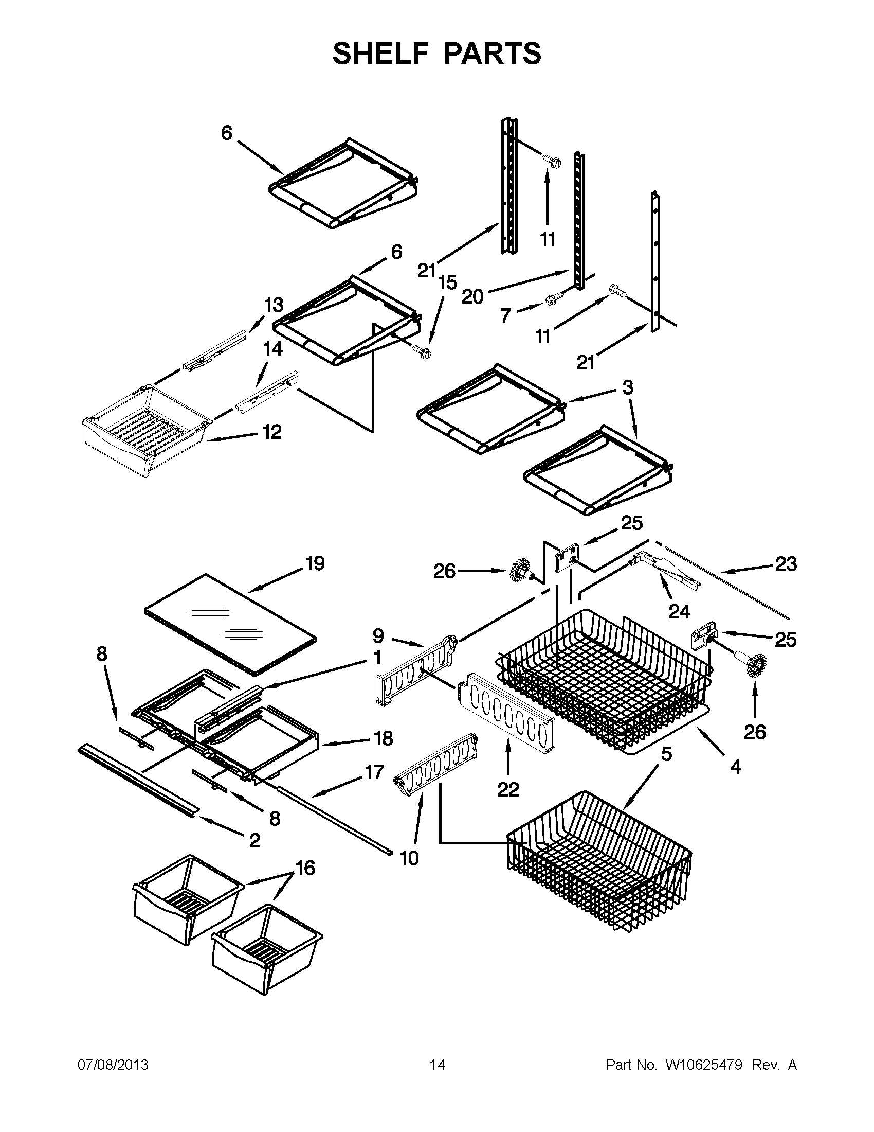 07 - SHELF PARTS