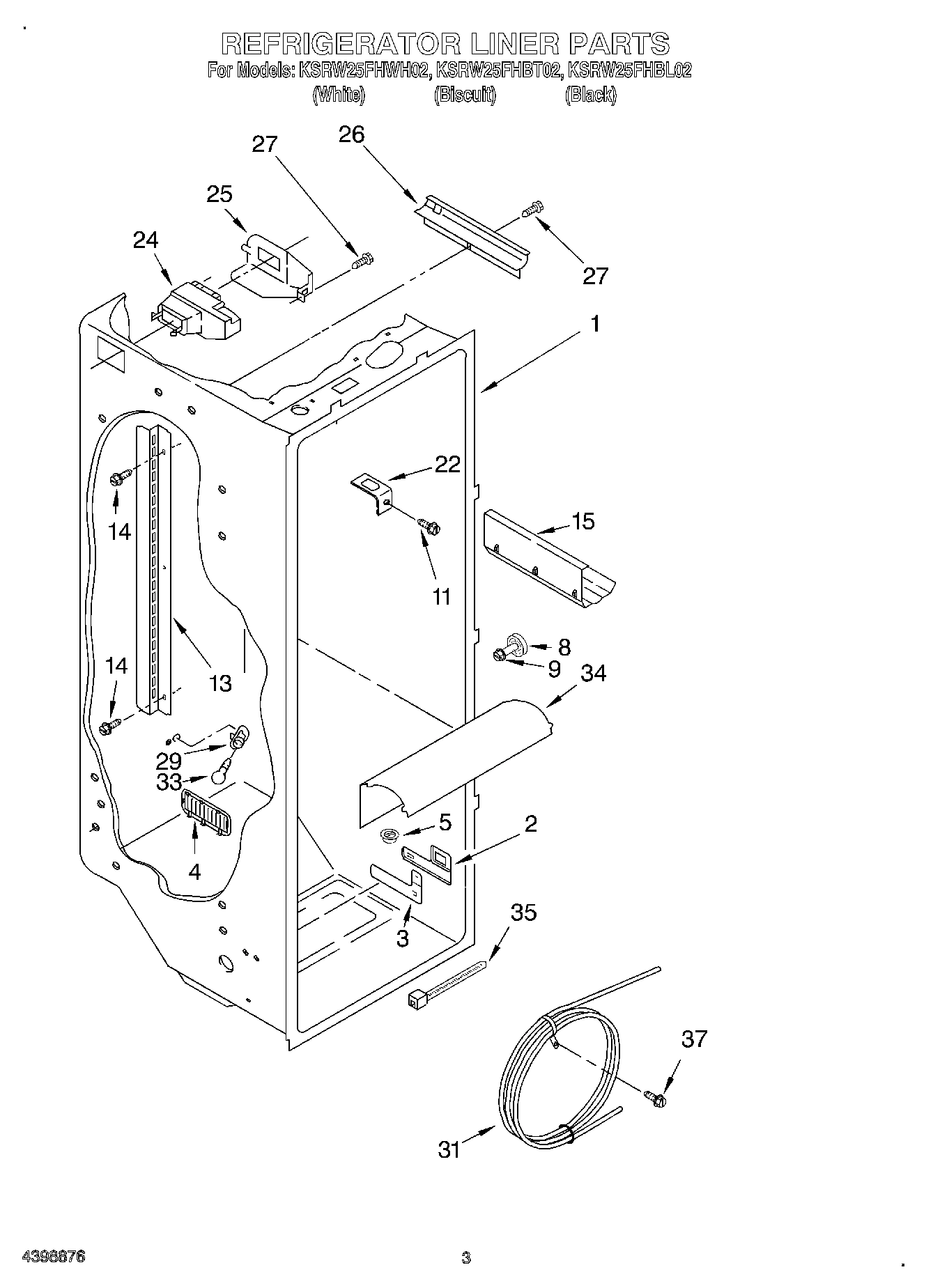 02 - REFRIGERATOR LINER