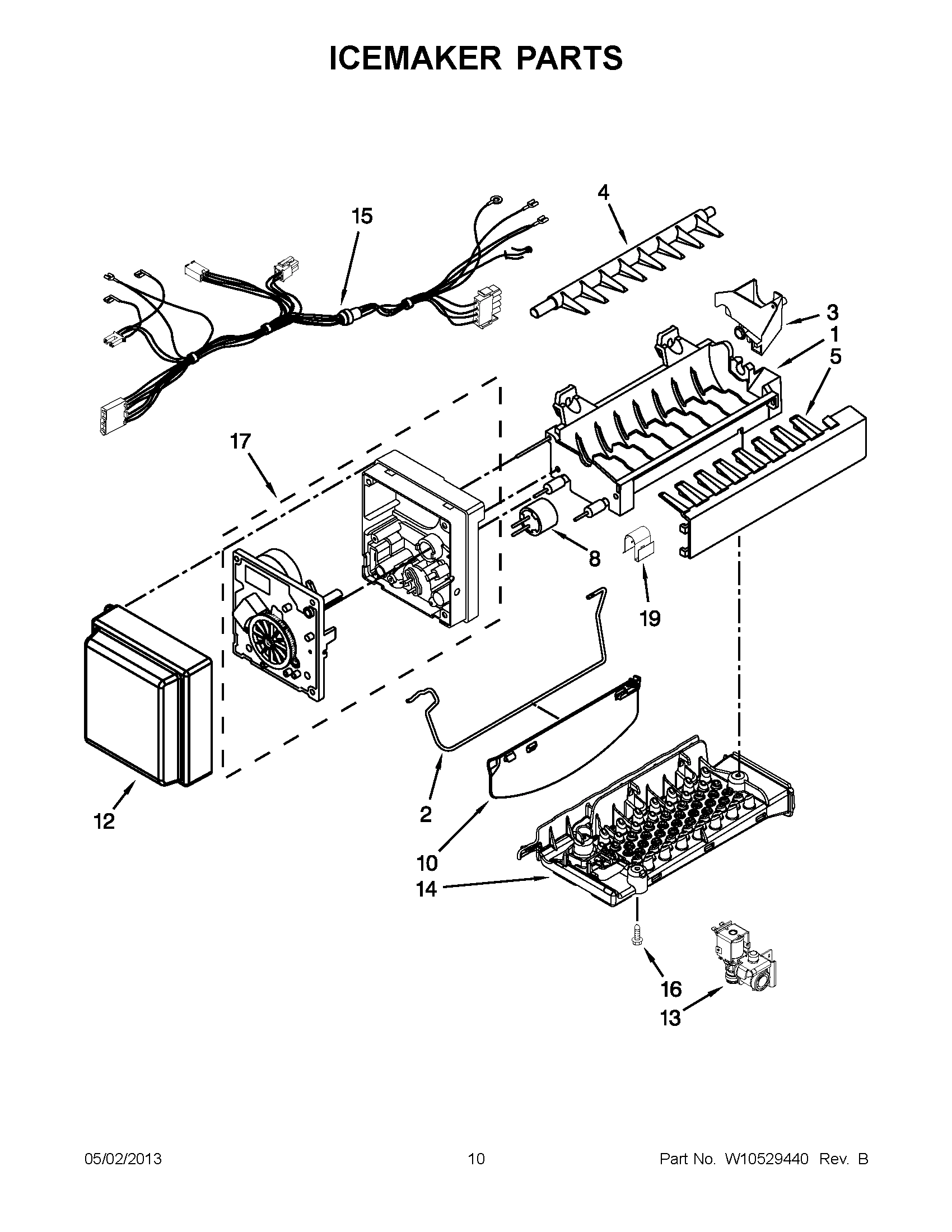 05 - ICEMAKER PARTS