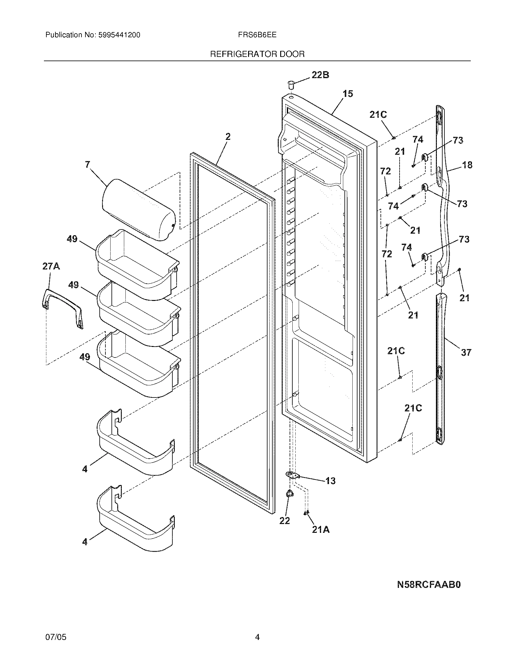 05 - REFRIGERATOR DOOR