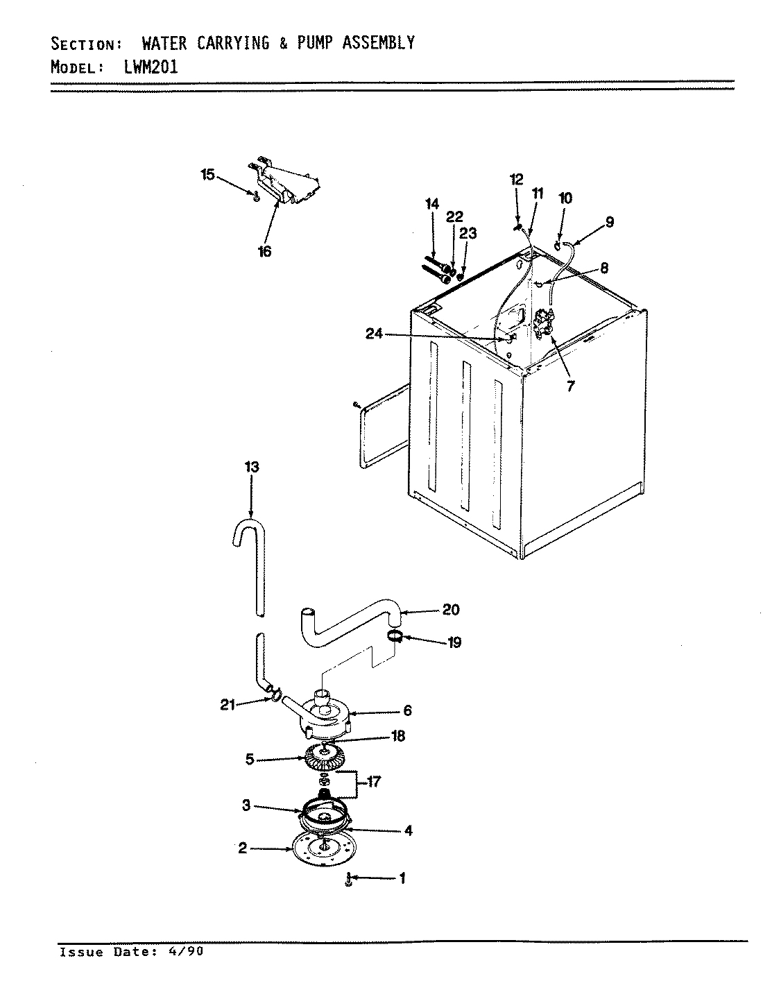 09 - WATER CARRYING & PUMP ASSEMBLY