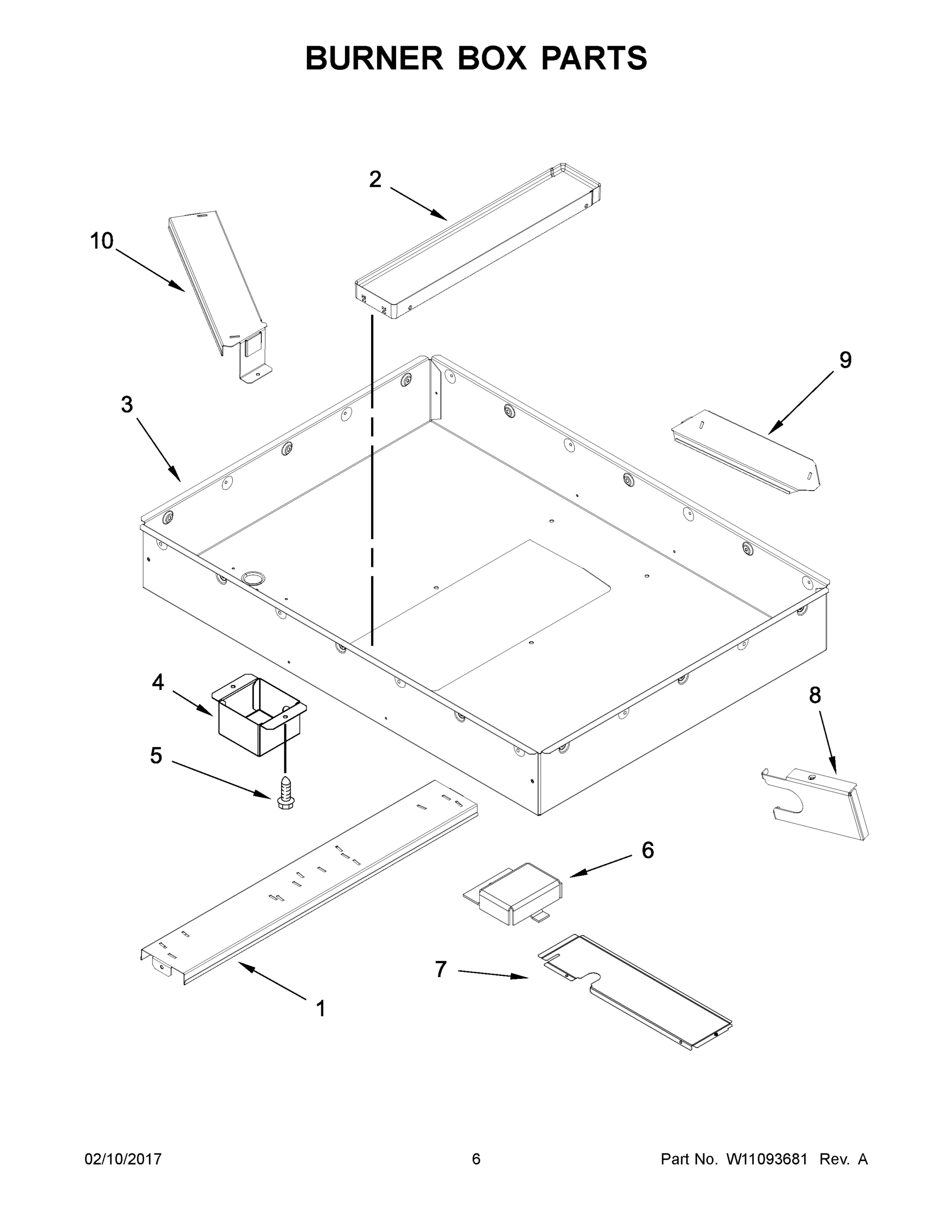 04 - BURNER BOX PARTS