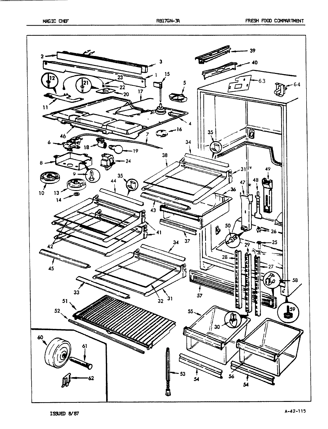 03 - FRESH FOOD COMPARTMENT