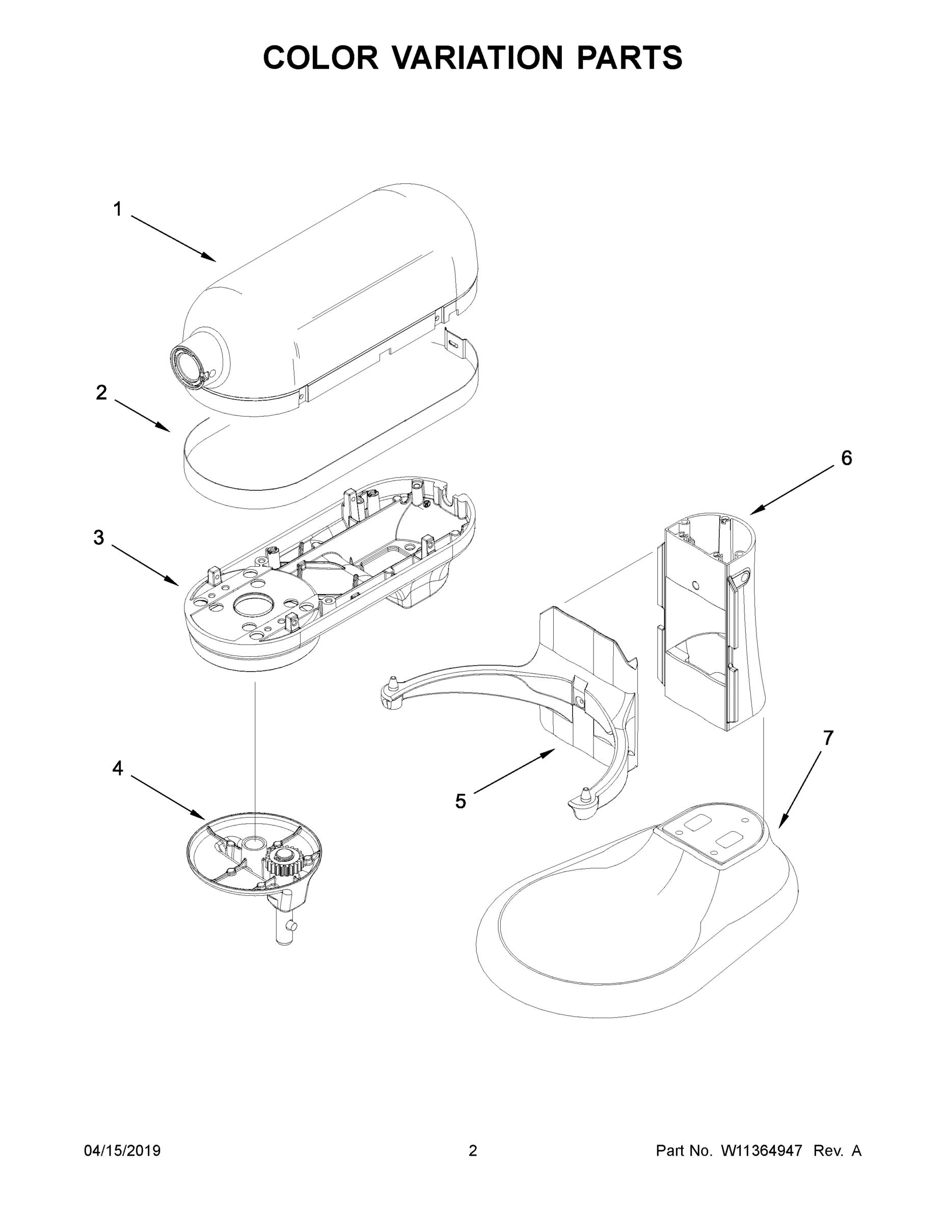 02 - COLOR VARIATION PARTS