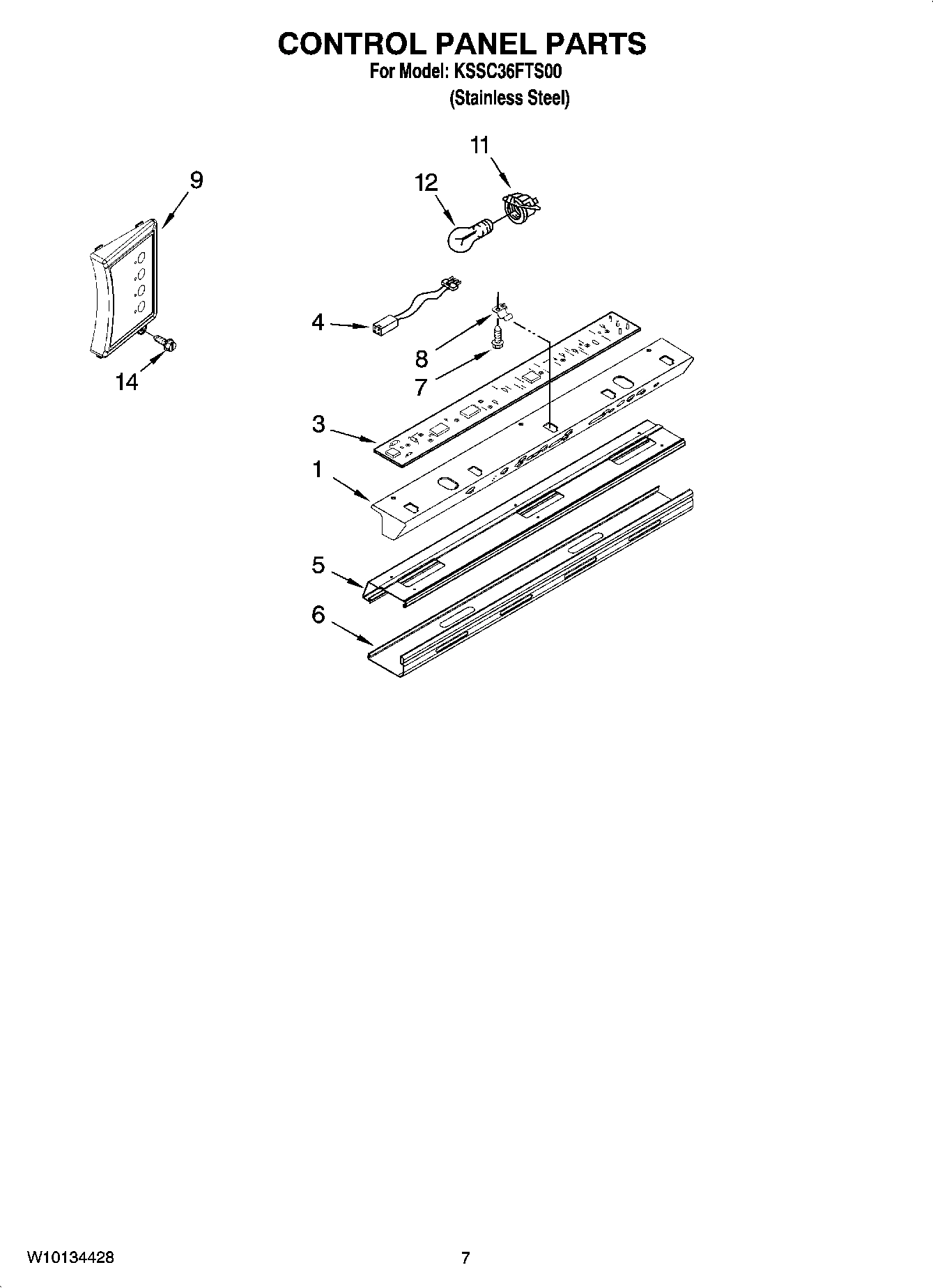 05 - CONTROL PANEL PARTS