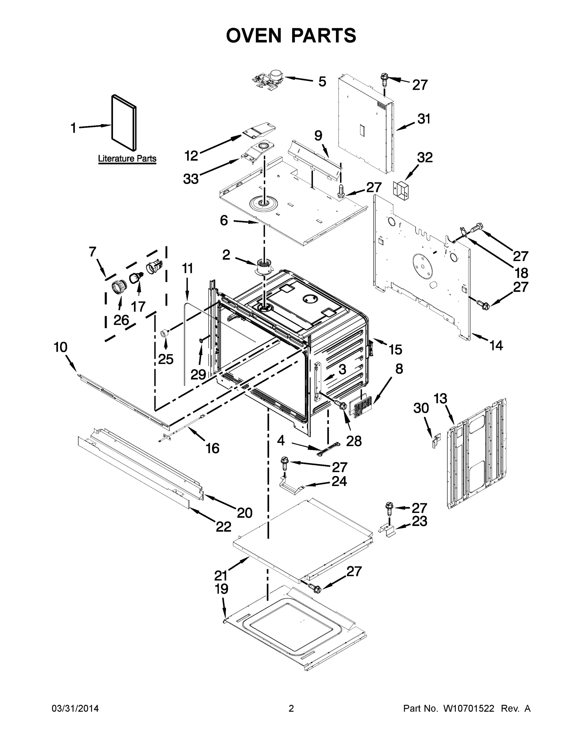 02 - OVEN PARTS