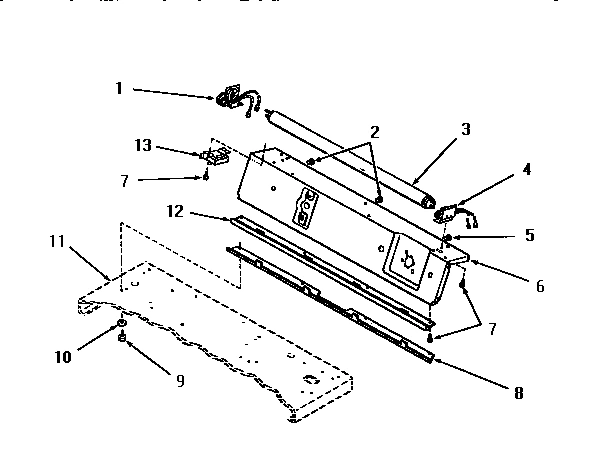 20 - PANEL SUPPORT PLATE AND BRACKET