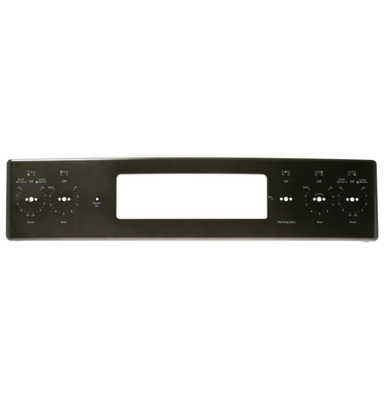 WB07X30072 GE Range Control Panel Trim Assemb