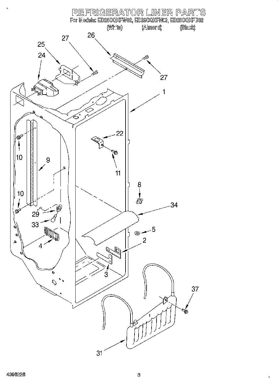 02 - REFRIGERATOR LINER