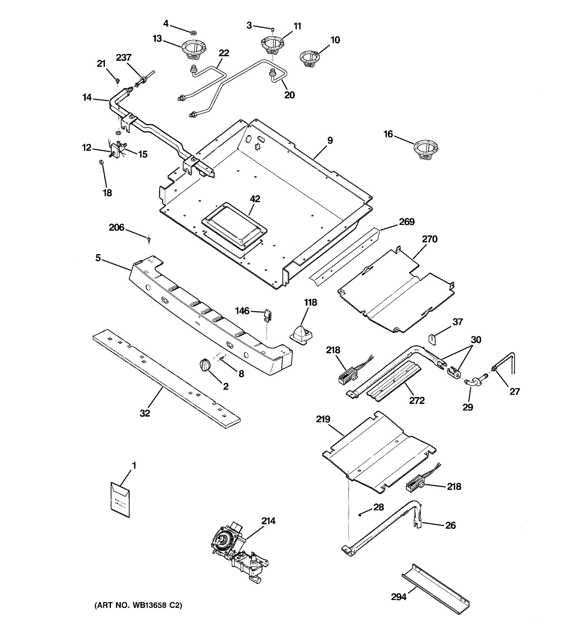 GAS & BURNER PARTS