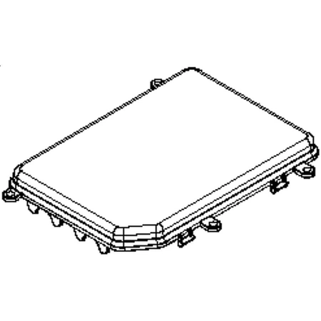 W10334855 Whirlpool Refrigerator Cover