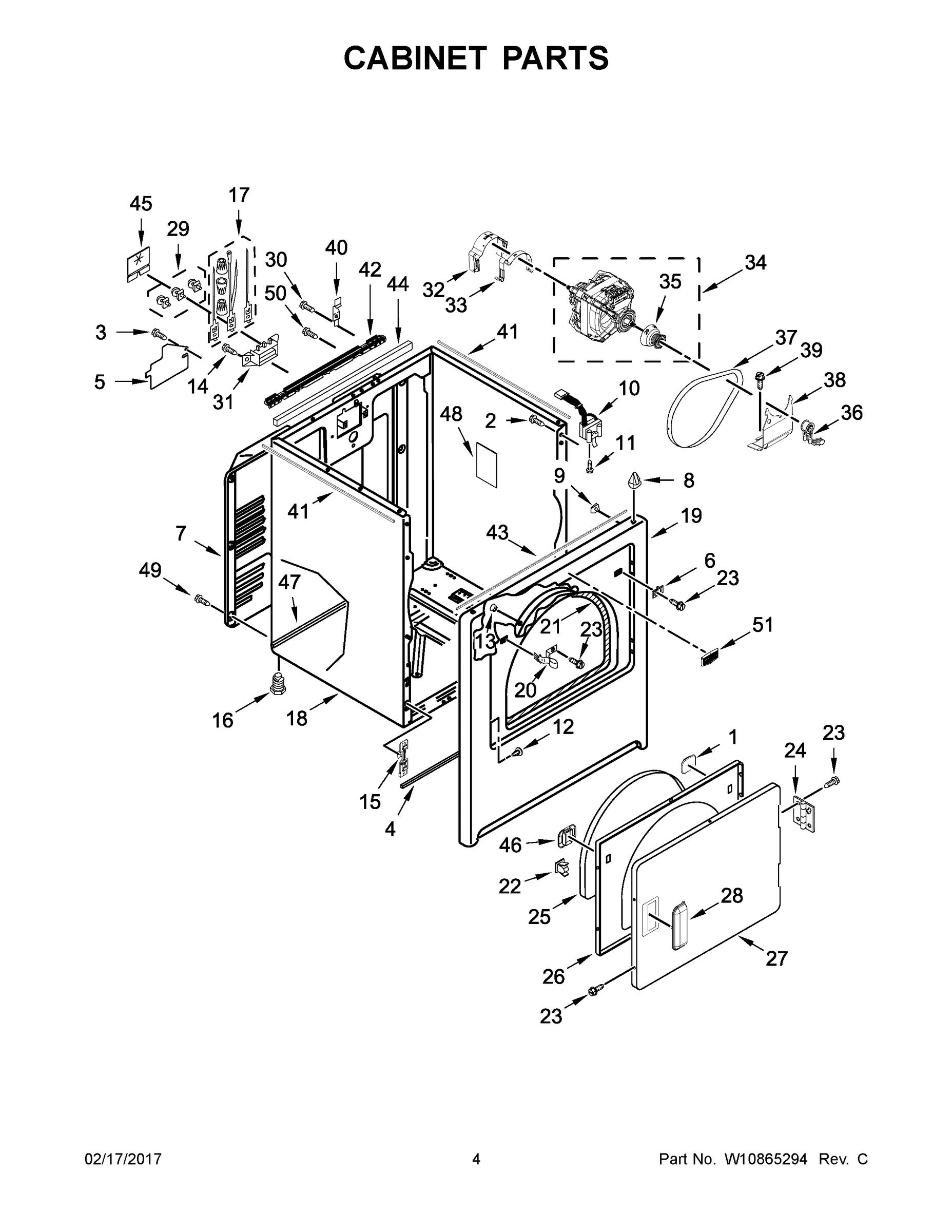 03 - CABINET PARTS