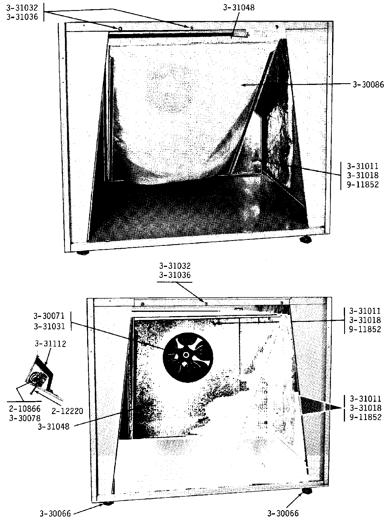 11 - LINT SCREEN-LOWER FRONT