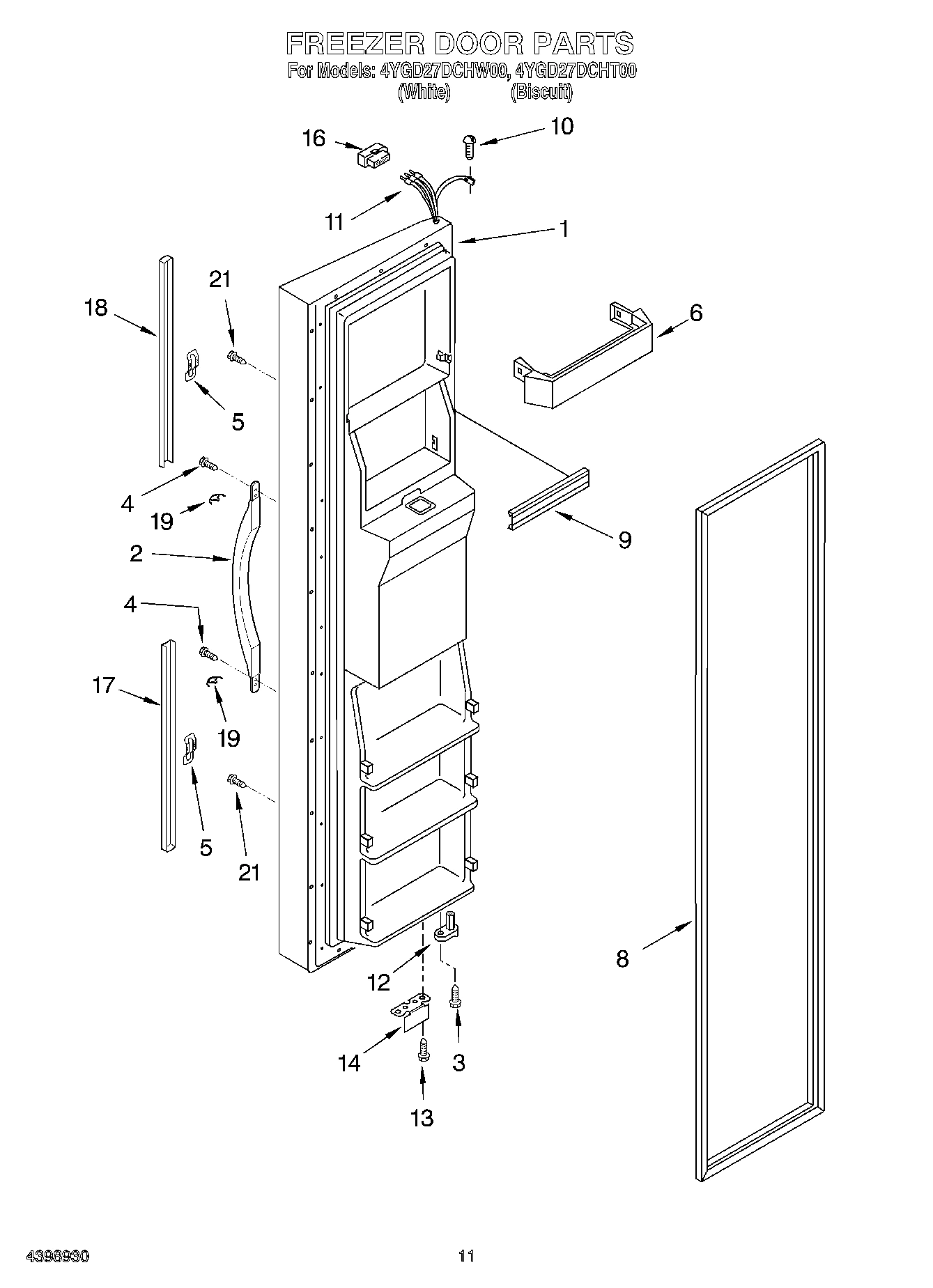 07 - FREEZER DOOR