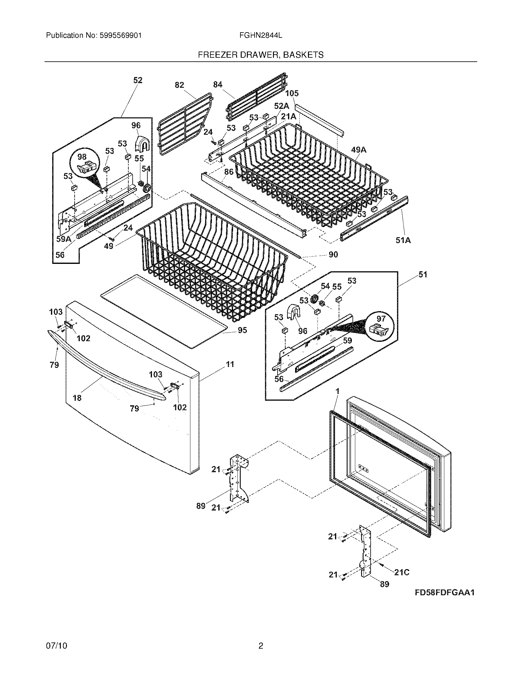03 - FREEZER DRAWER-BASKET