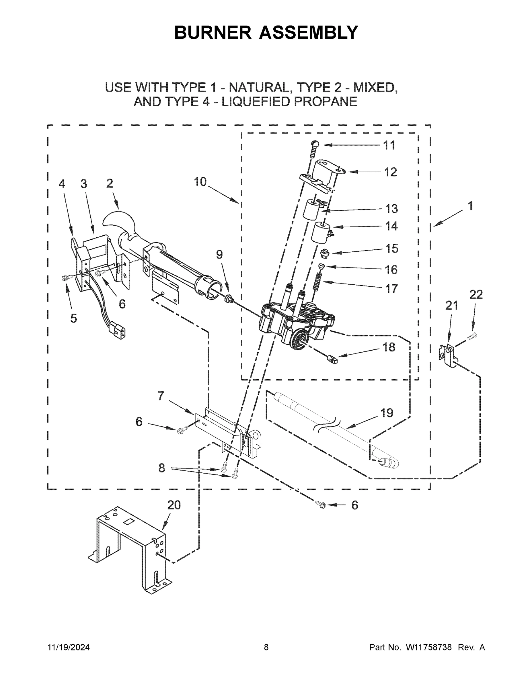 05 - BURNER ASSEMBLY