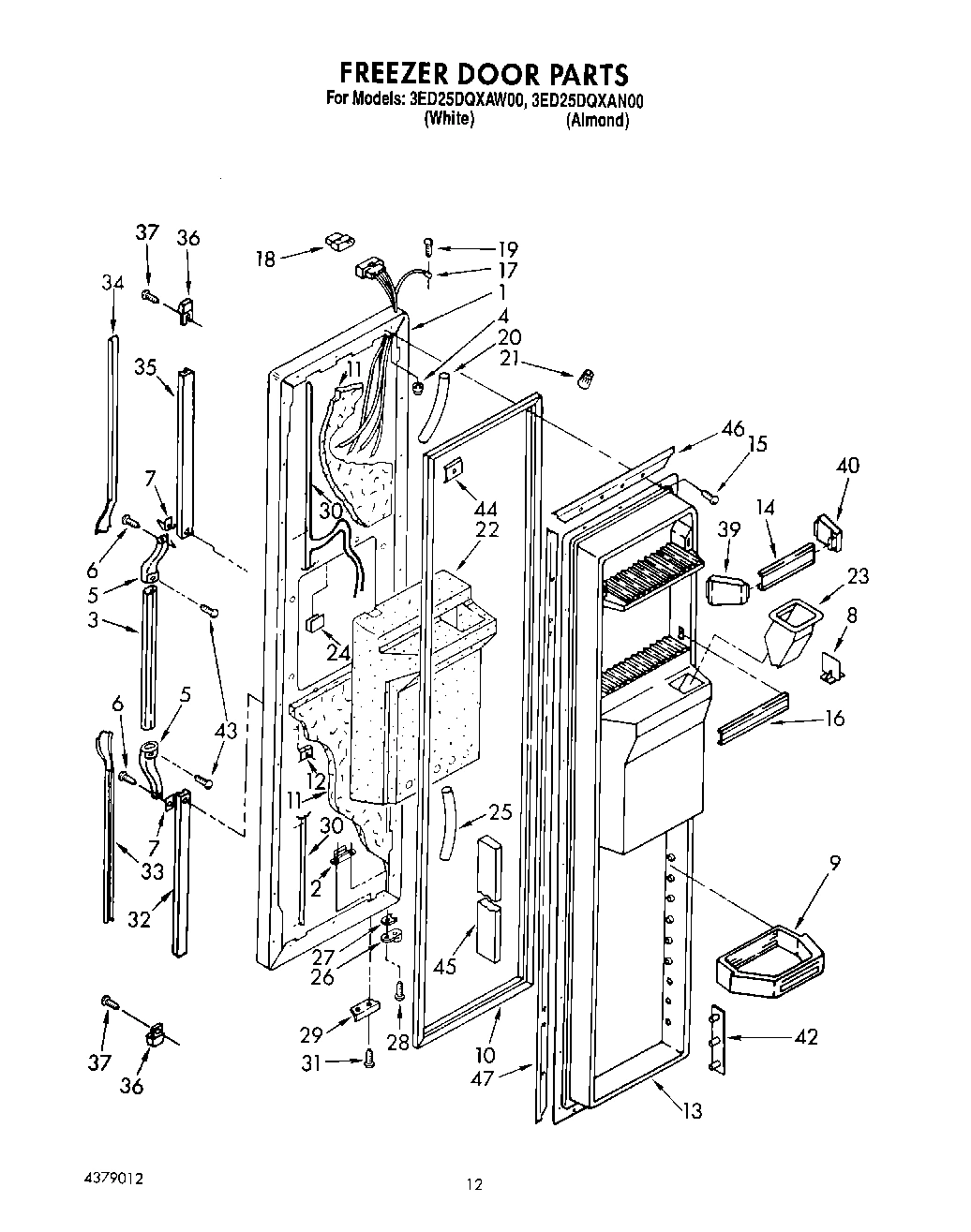 07 - FREEZER DOOR