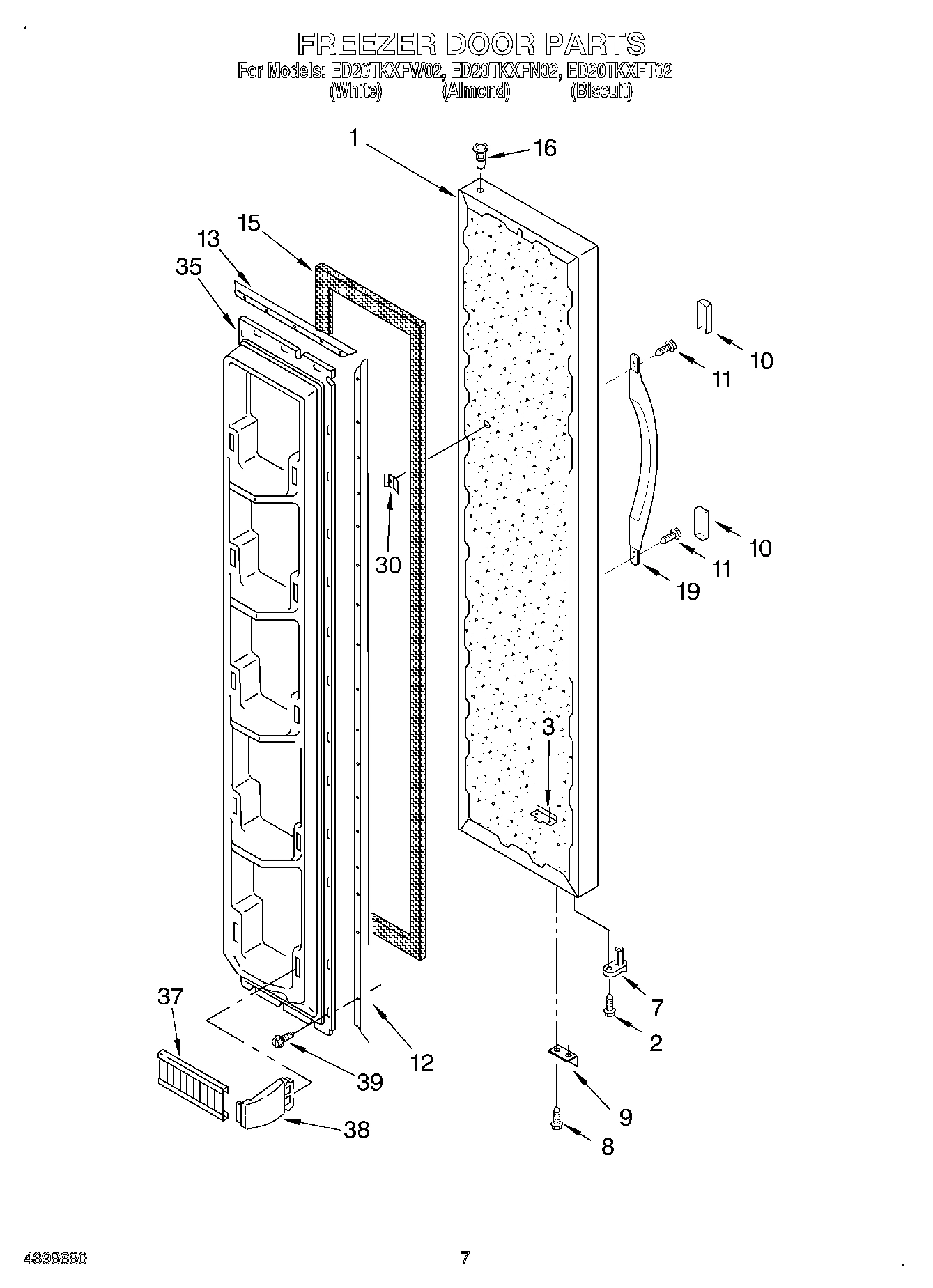 05 - FREEZER DOOR