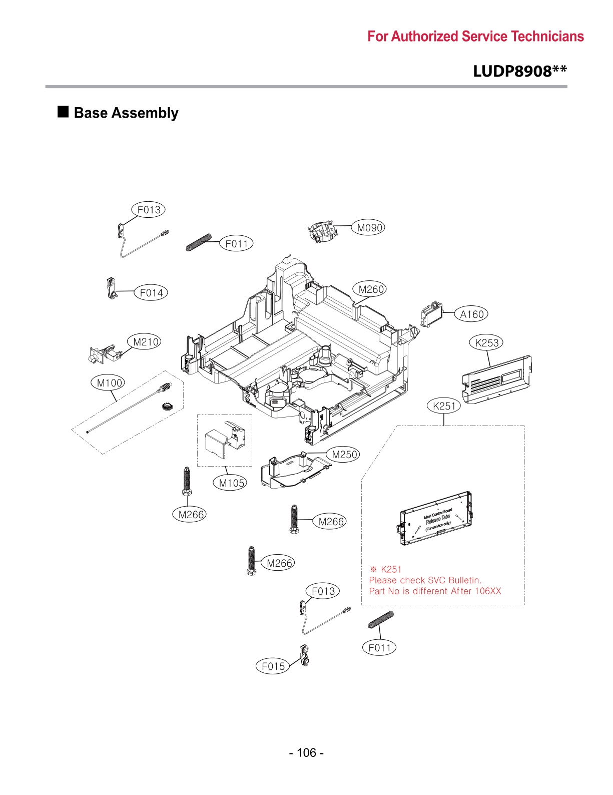 BASE ASSEMBLY