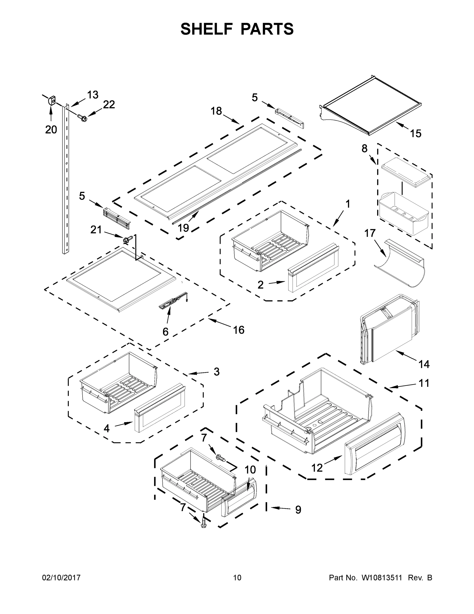 06 - SHELF PARTS