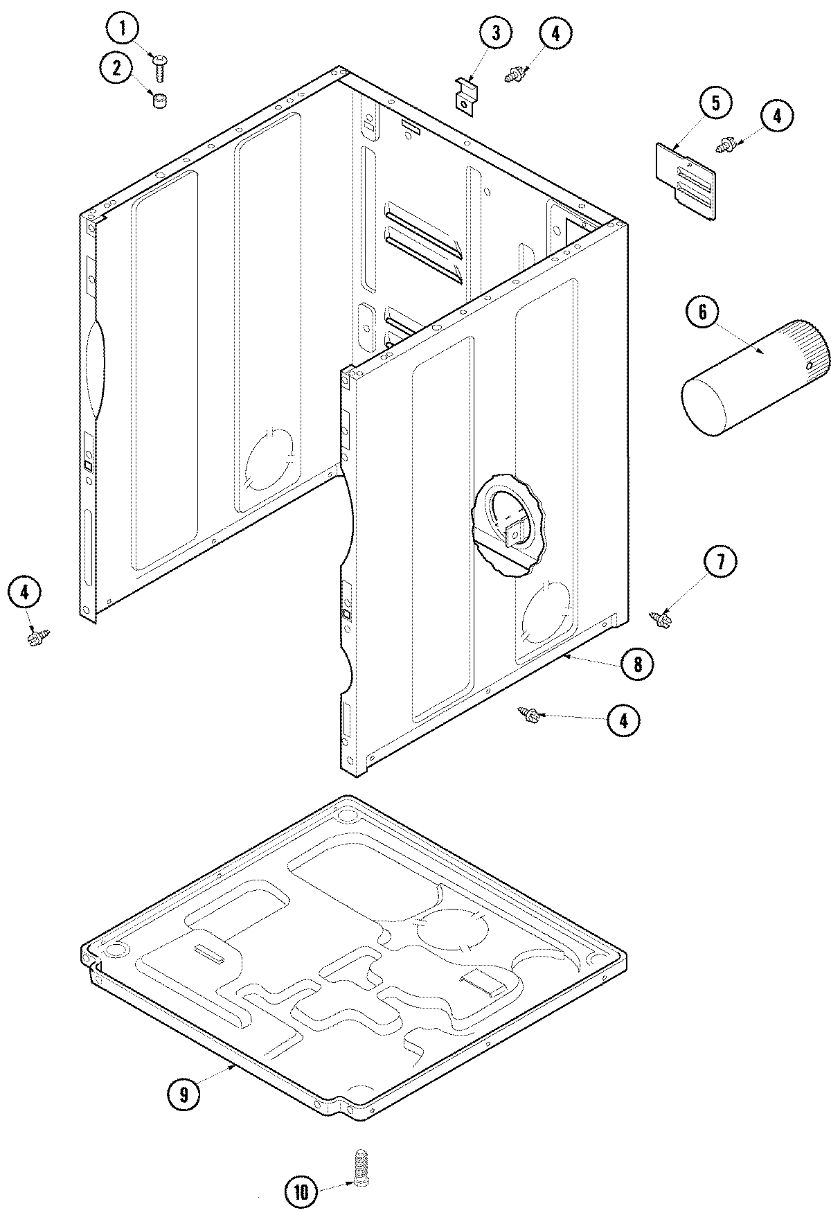 01 - CABINET AND BASE