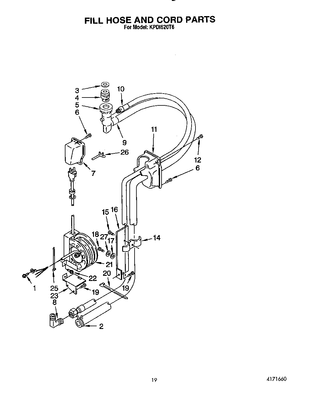 16 - FILL HOSE AND CORD