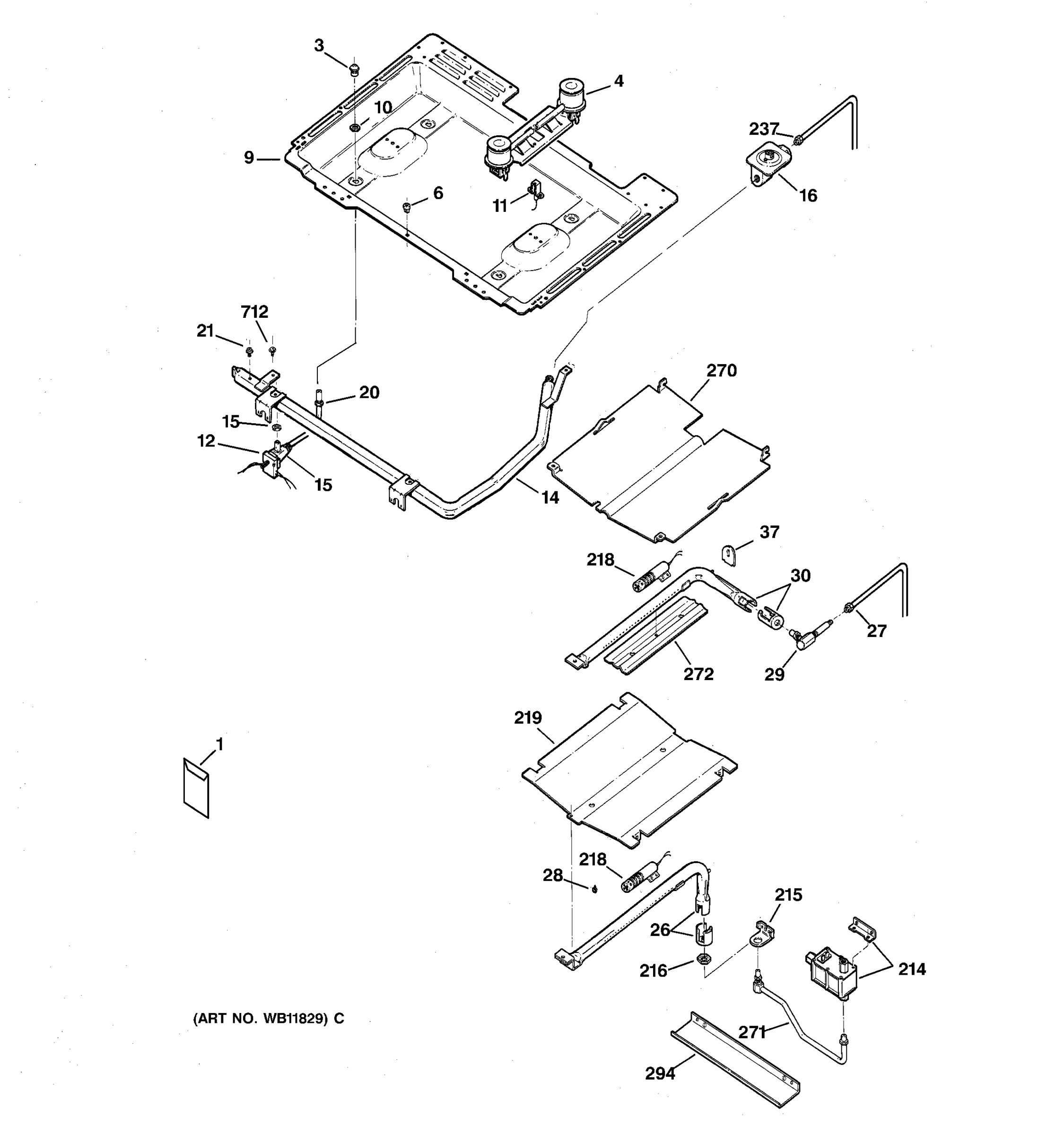 GAS & BURNER PARTS