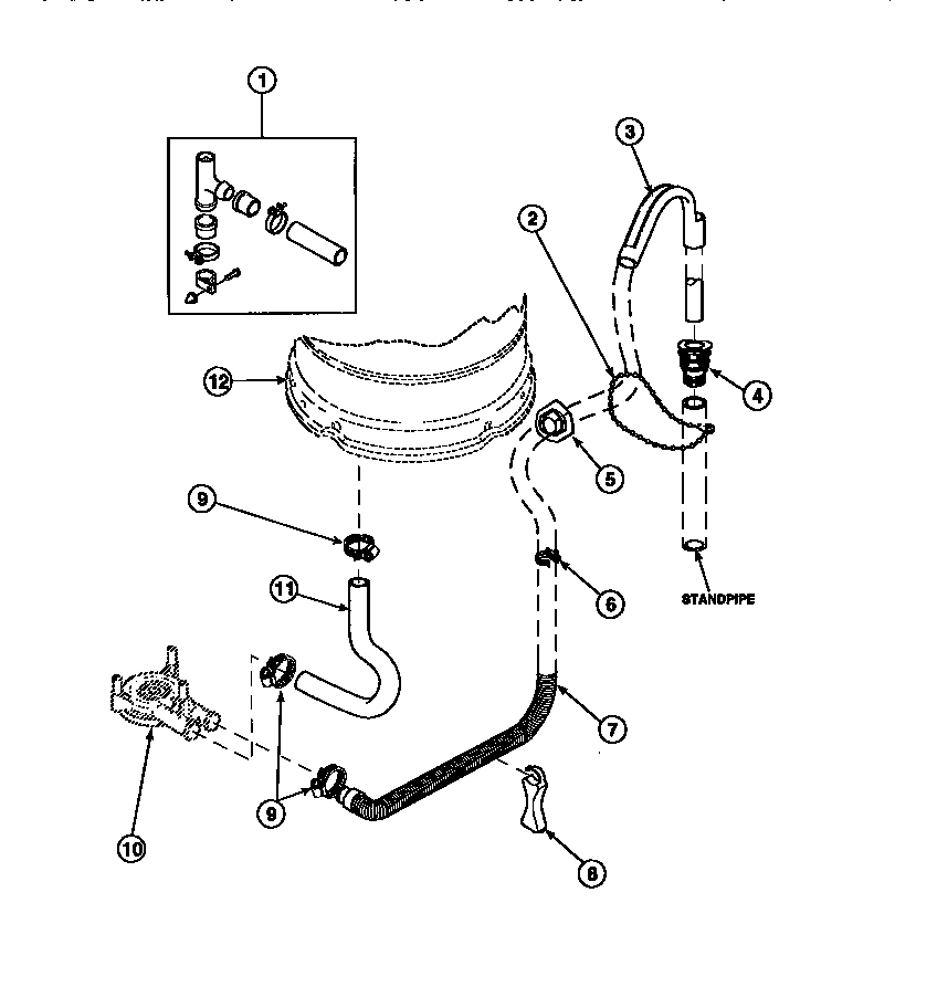 07 - DRAIN HOSE AND SIPHON BREAK