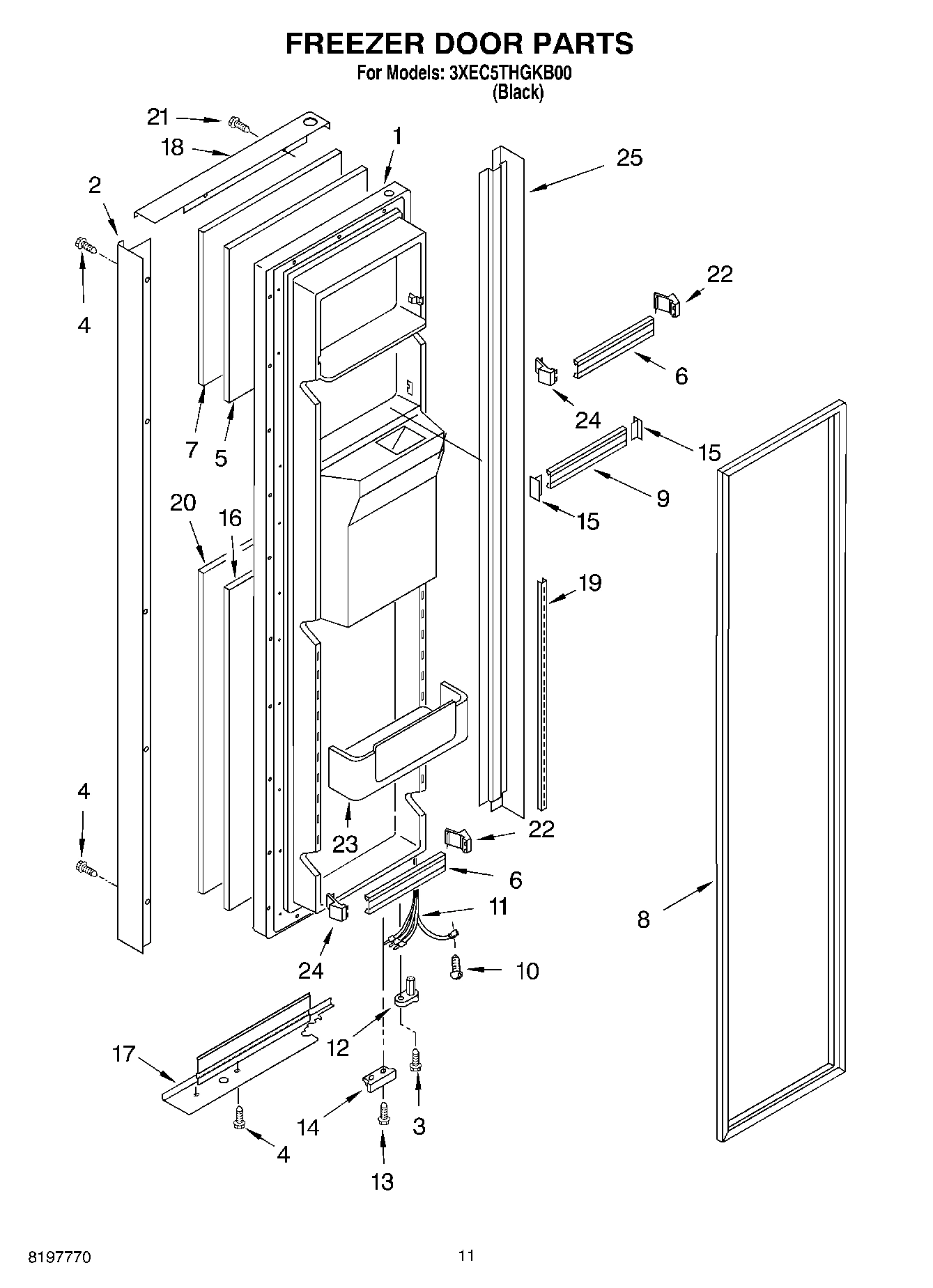 07 - FREEZER DOOR