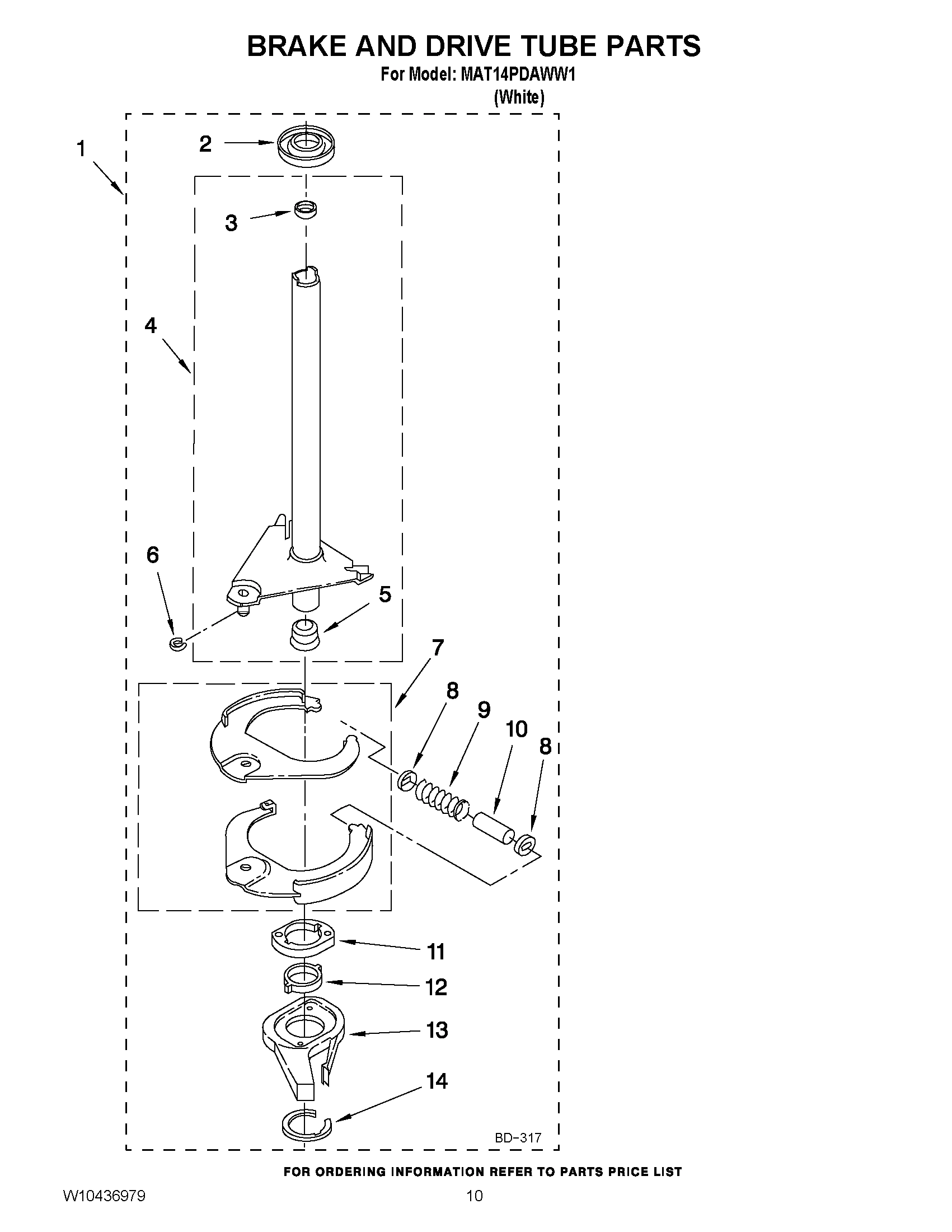 08 - BRAKE AND DRIVE TUBE PARTS
