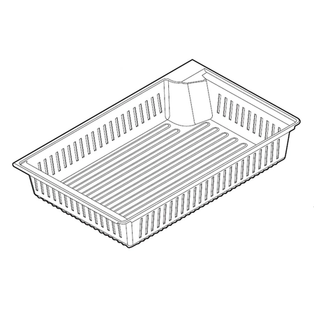 AJP73754603 LG Refrigerator Drawer Tray Assem