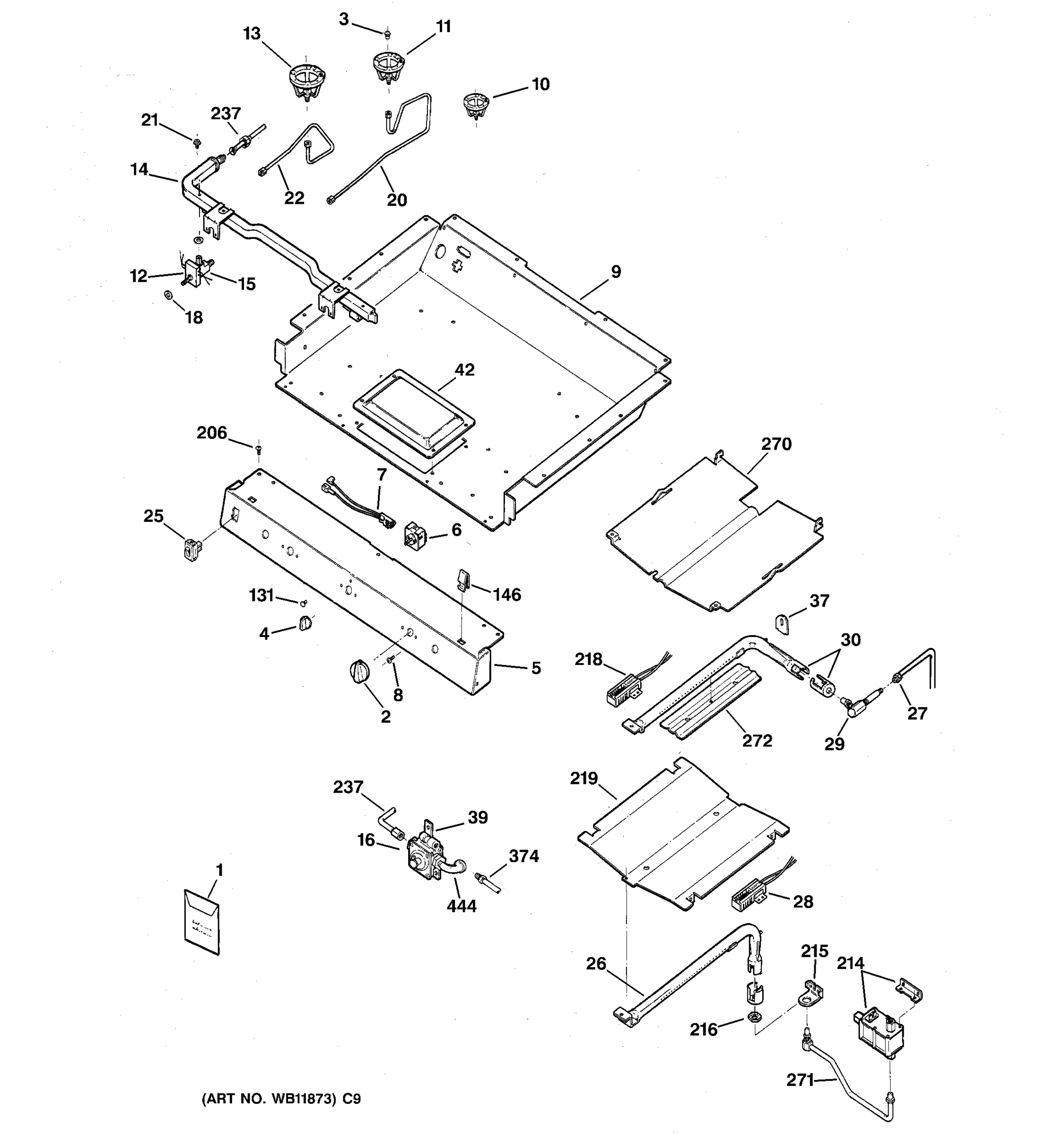 GAS & BURNER PARTS