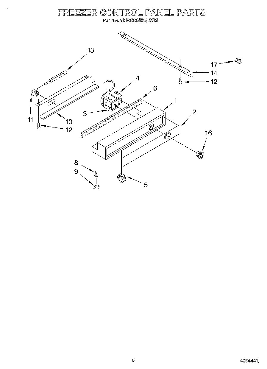 06 - FREEZER CONTROL PANEL
