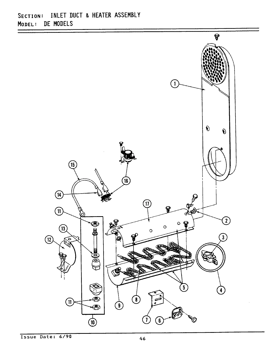 04 - INLET DUCT & HEATER ASSEMBLY