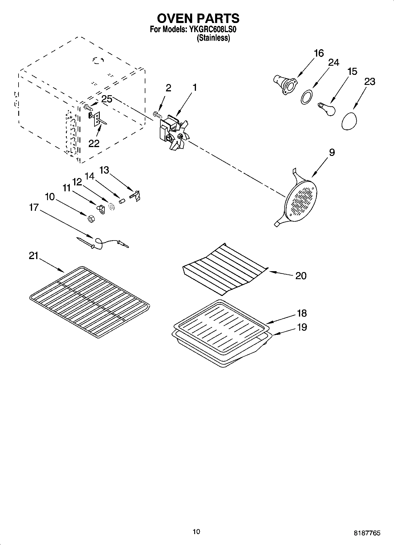 07 - OVEN PARTS