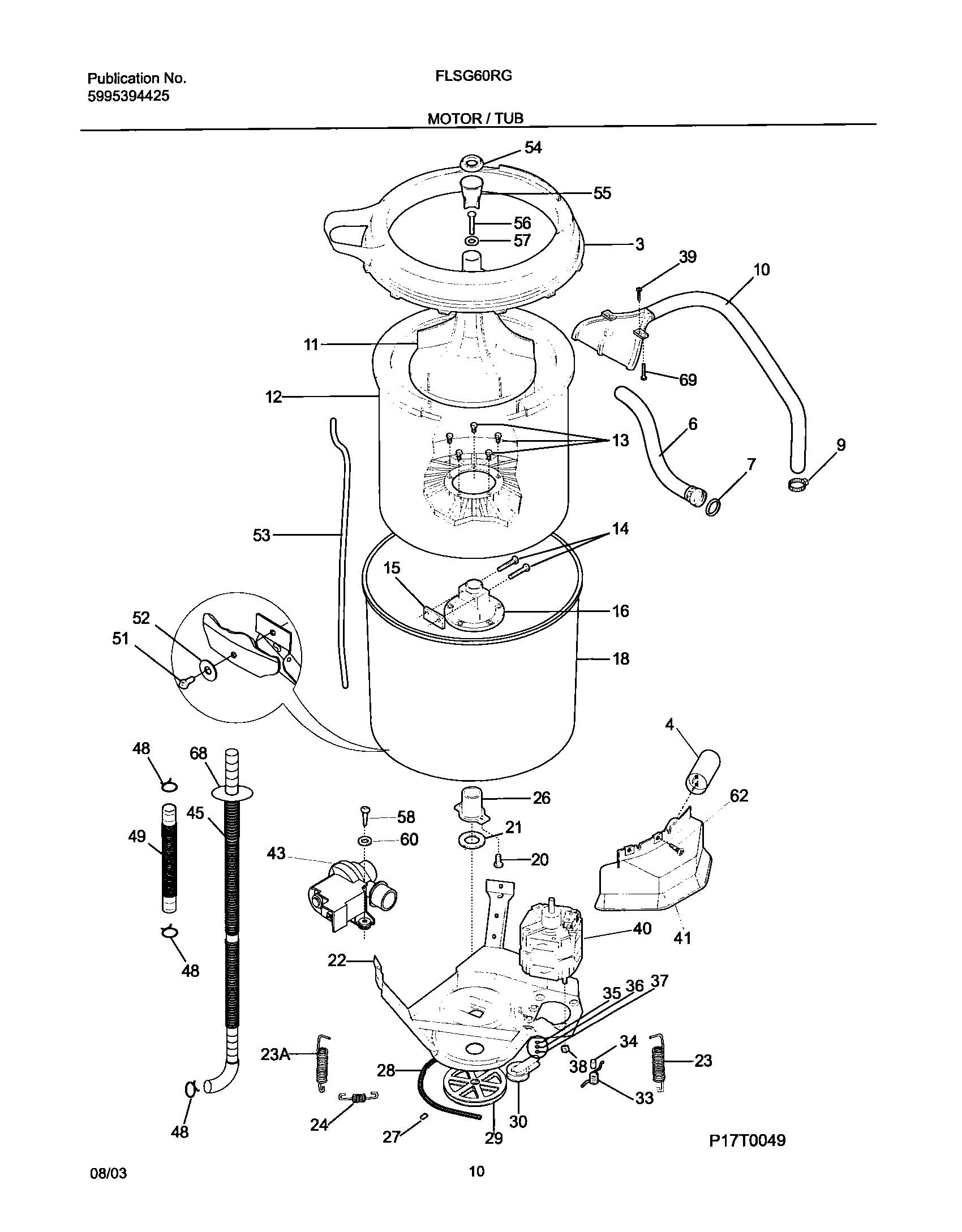 11 - MOTOR/TUB