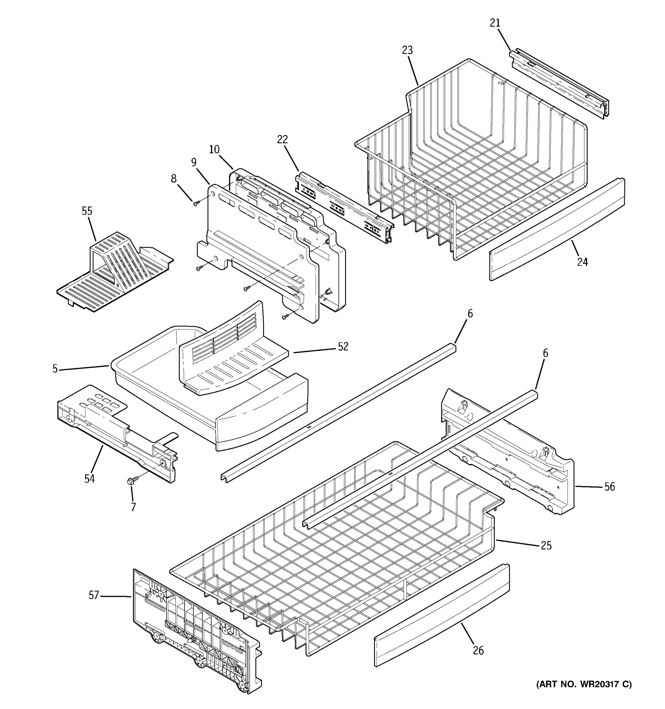 FREEZER SHELVES