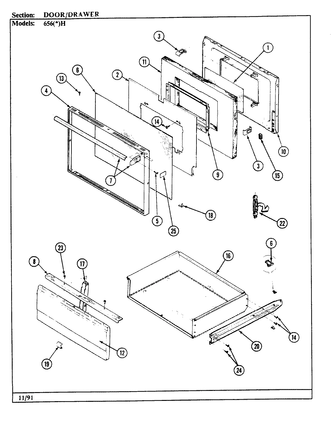 05 - DOOR/DRAWER (656xH-EHVW)