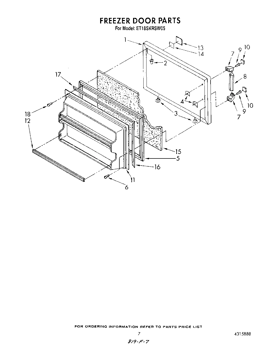 06 - FREEZER DOOR