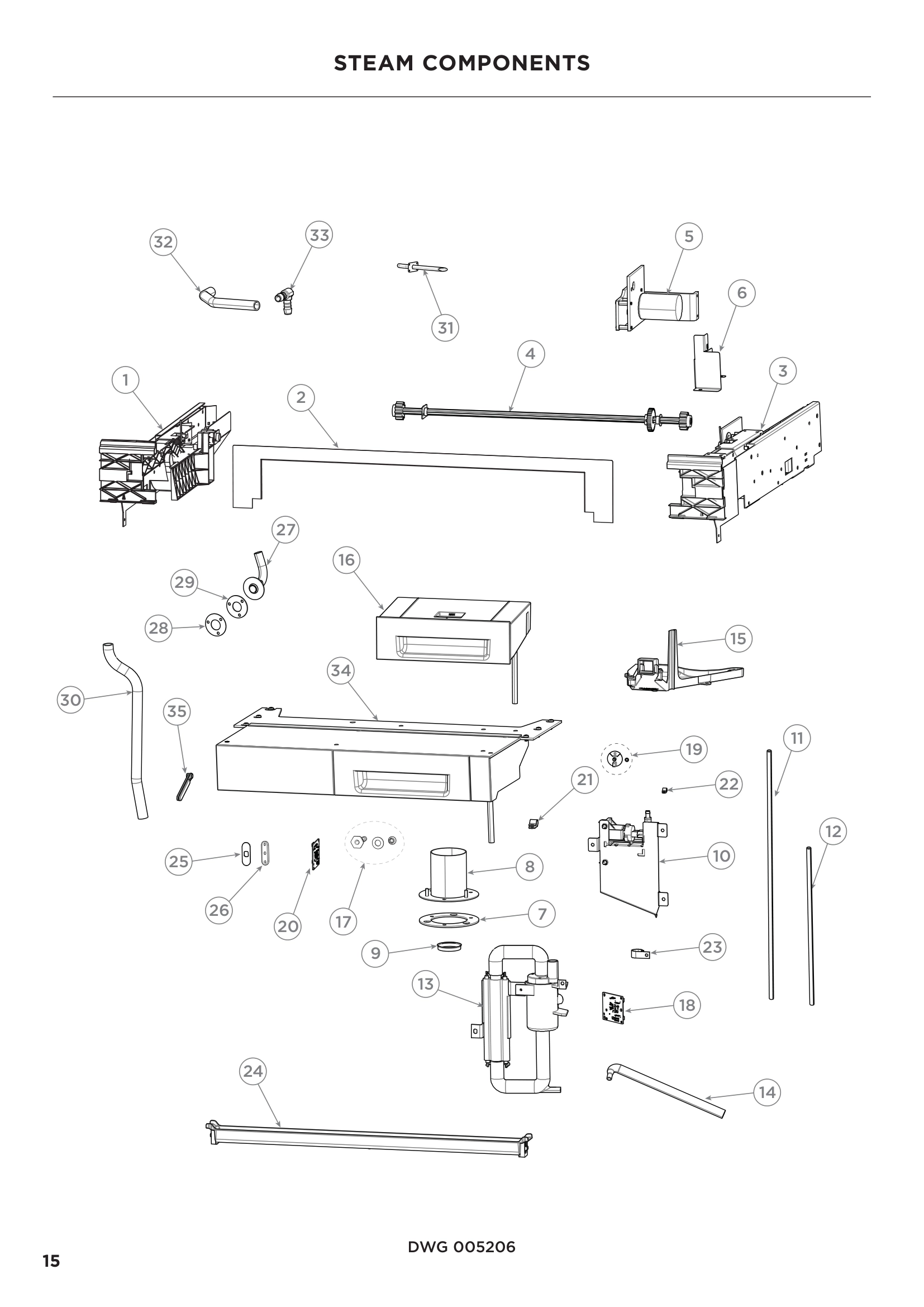 STEAM COMPONENTS