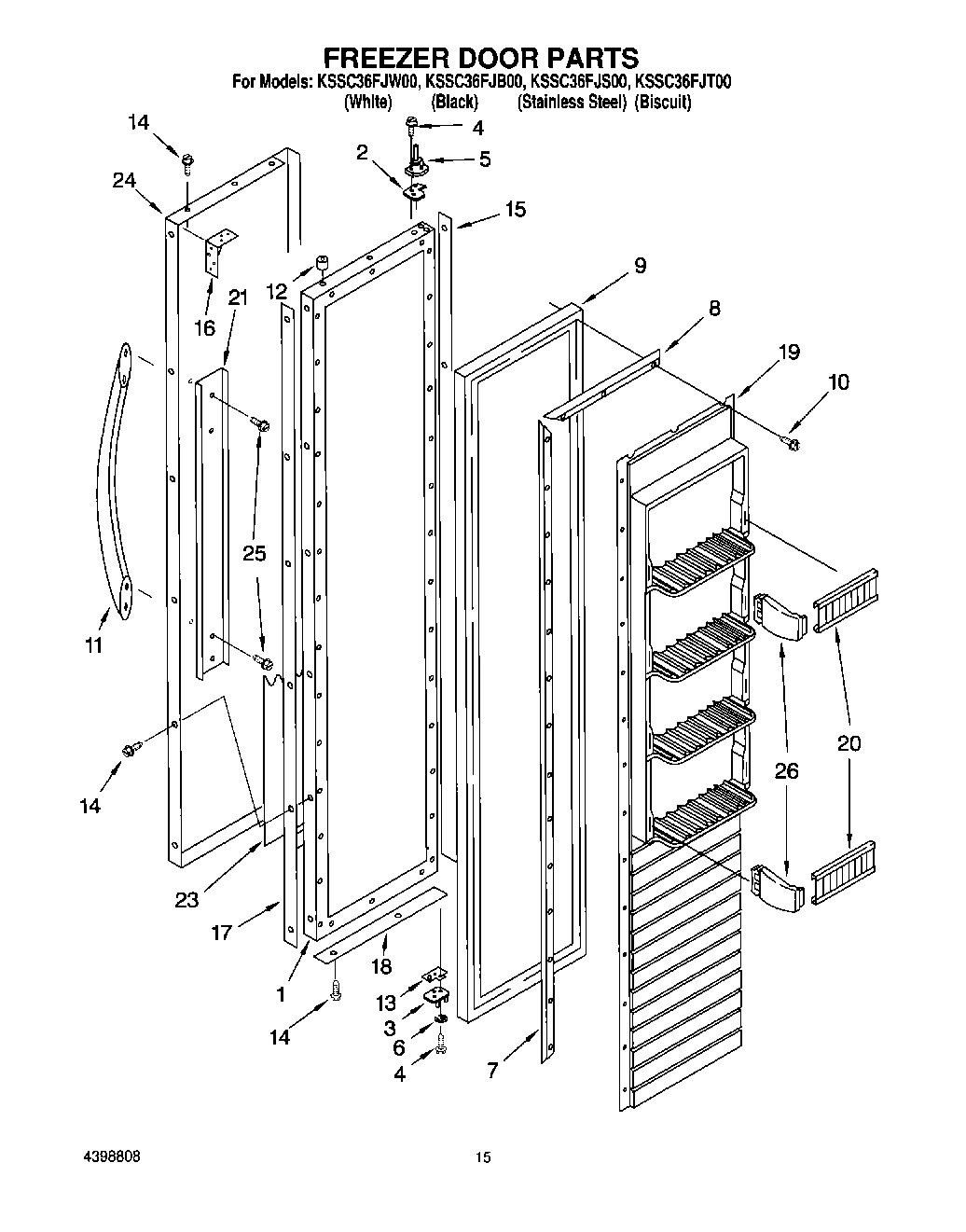 11 - FREEZER DOOR