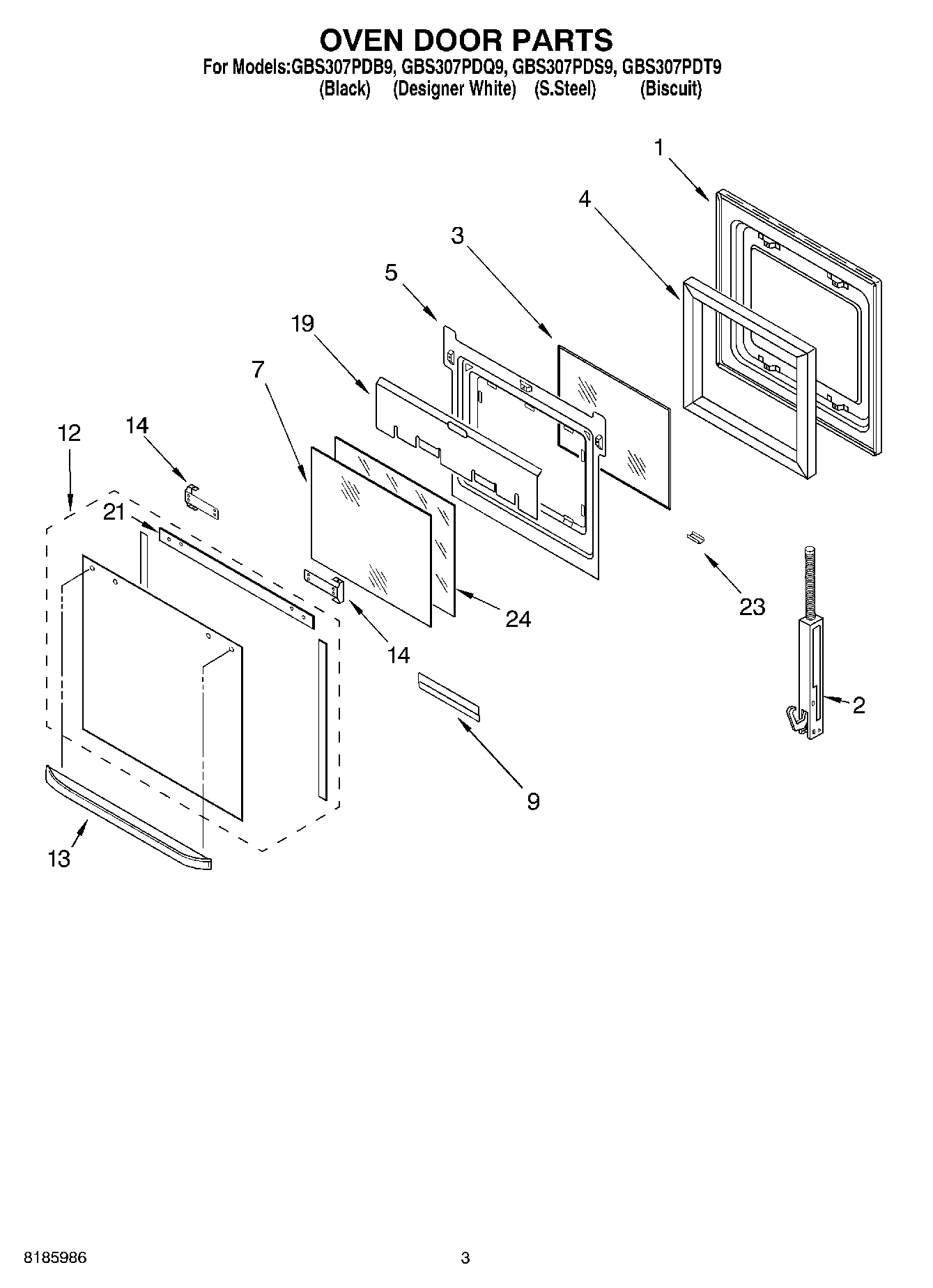 02 - OVEN DOOR