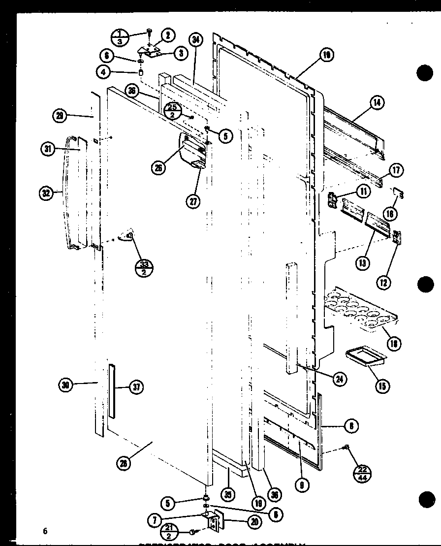 09 - REF DOOR ASSY