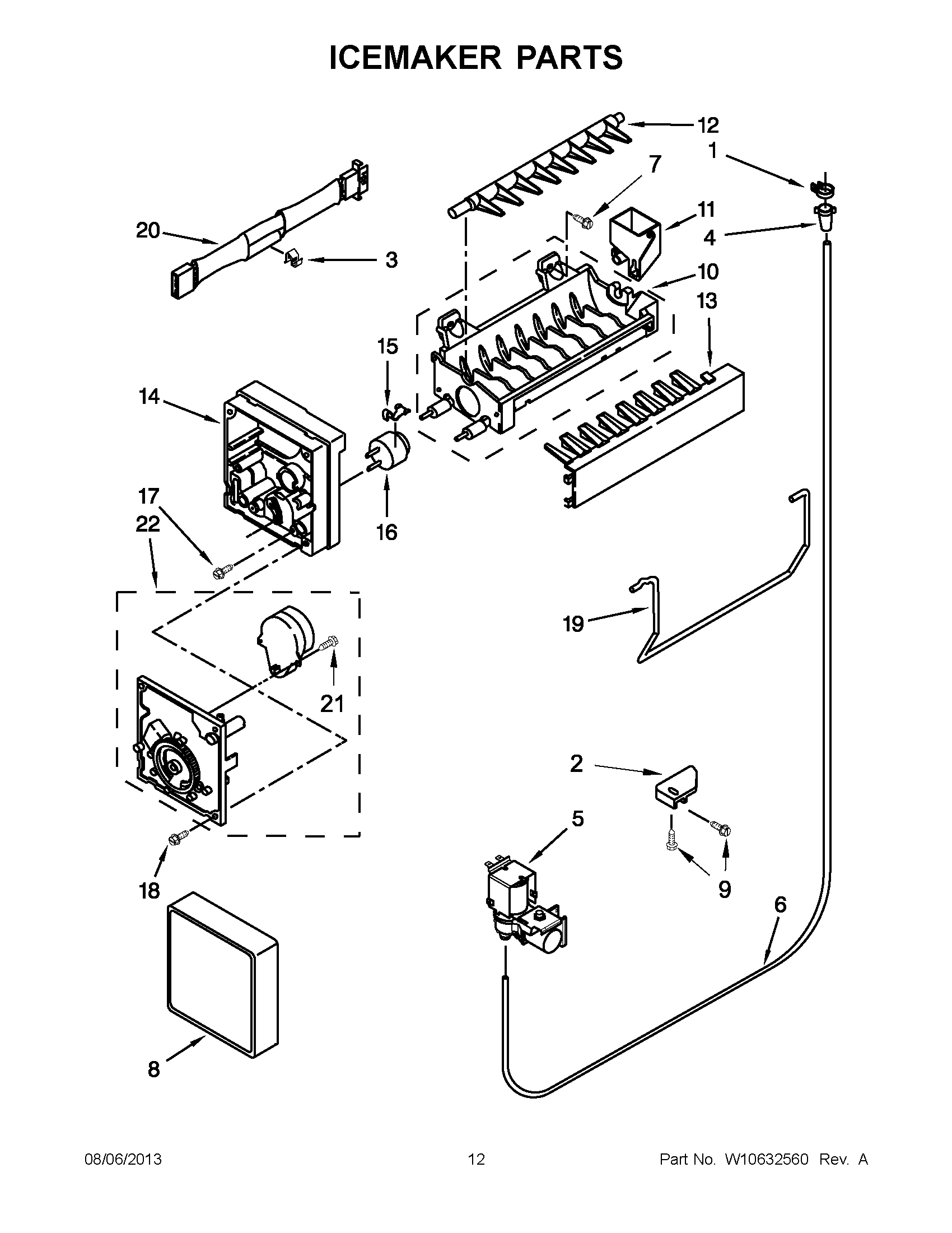 06 - ICEMAKER PARTS