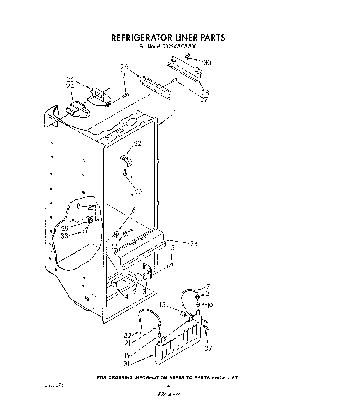 03 - REFRIGERATOR LINER