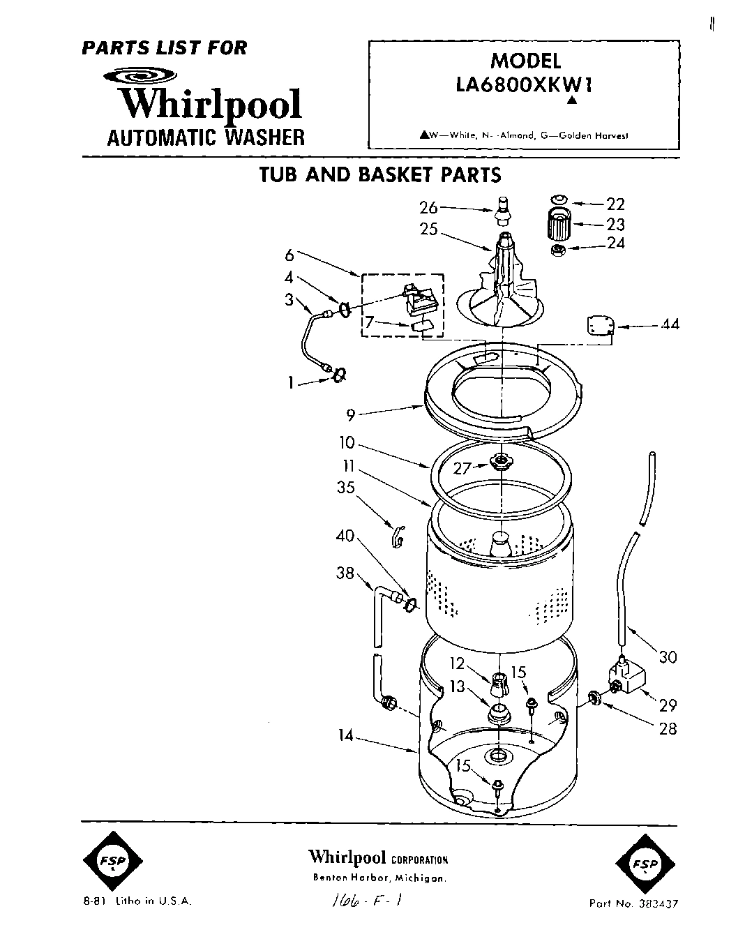 01 - TUB AND BASKET