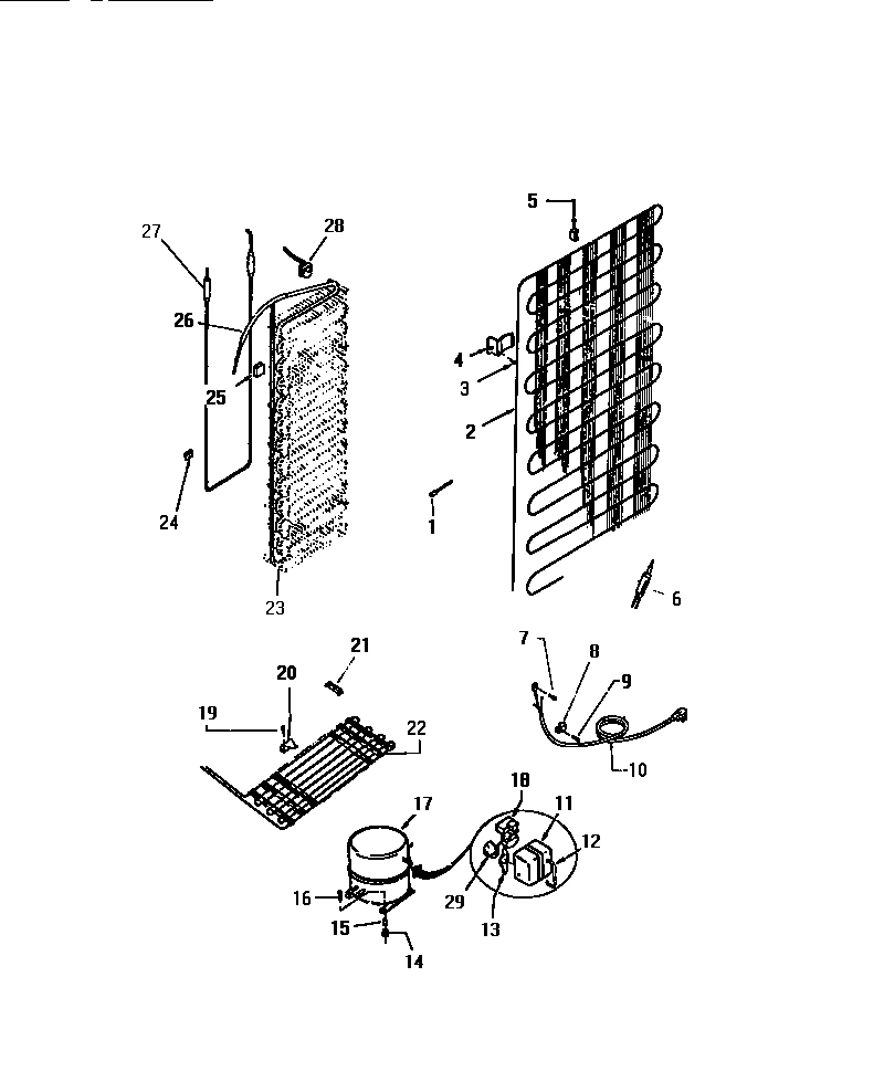 10 - SYSTEM & AUTOMATIC DEFROST PARTS
