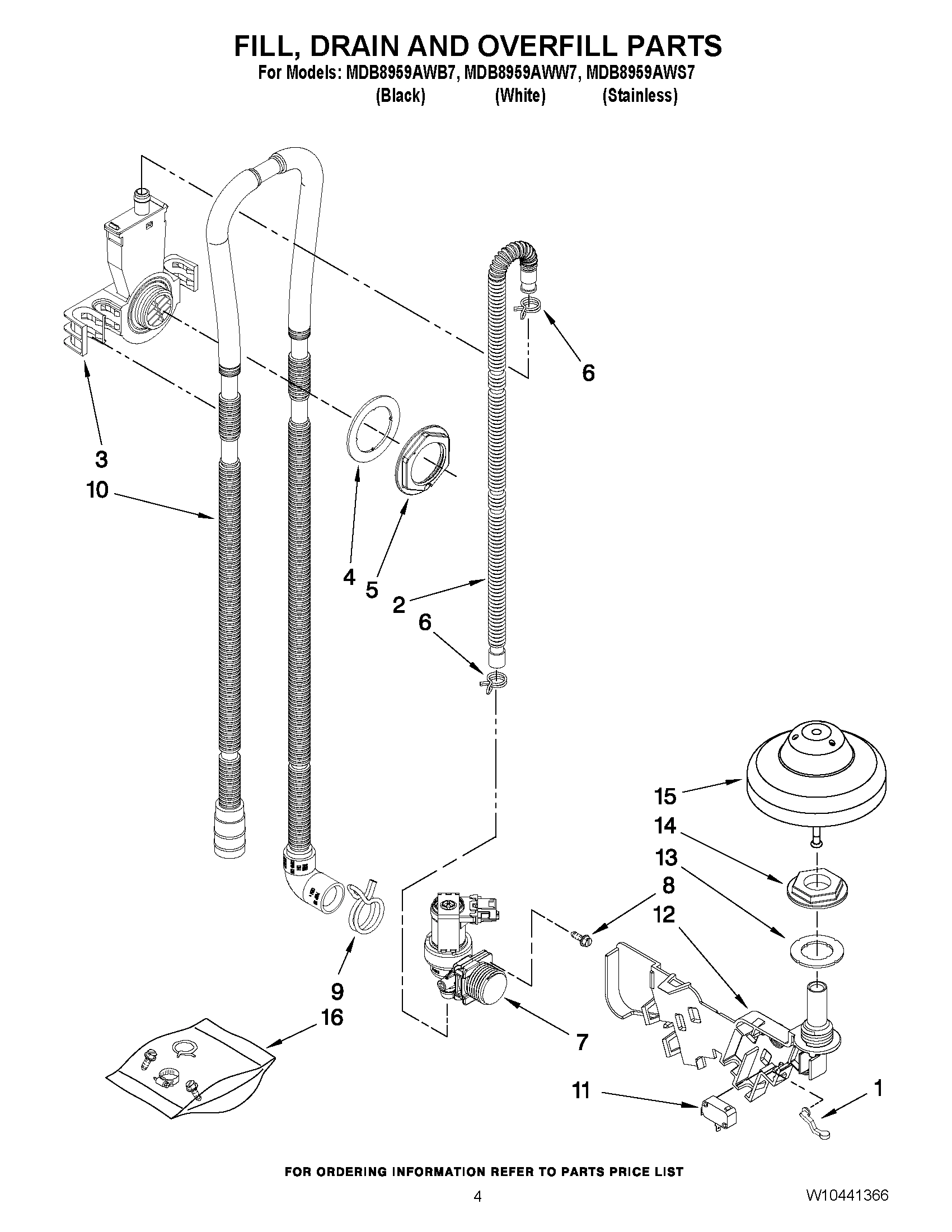 04 - FILL, DRAIN AND OVERFILL PARTS