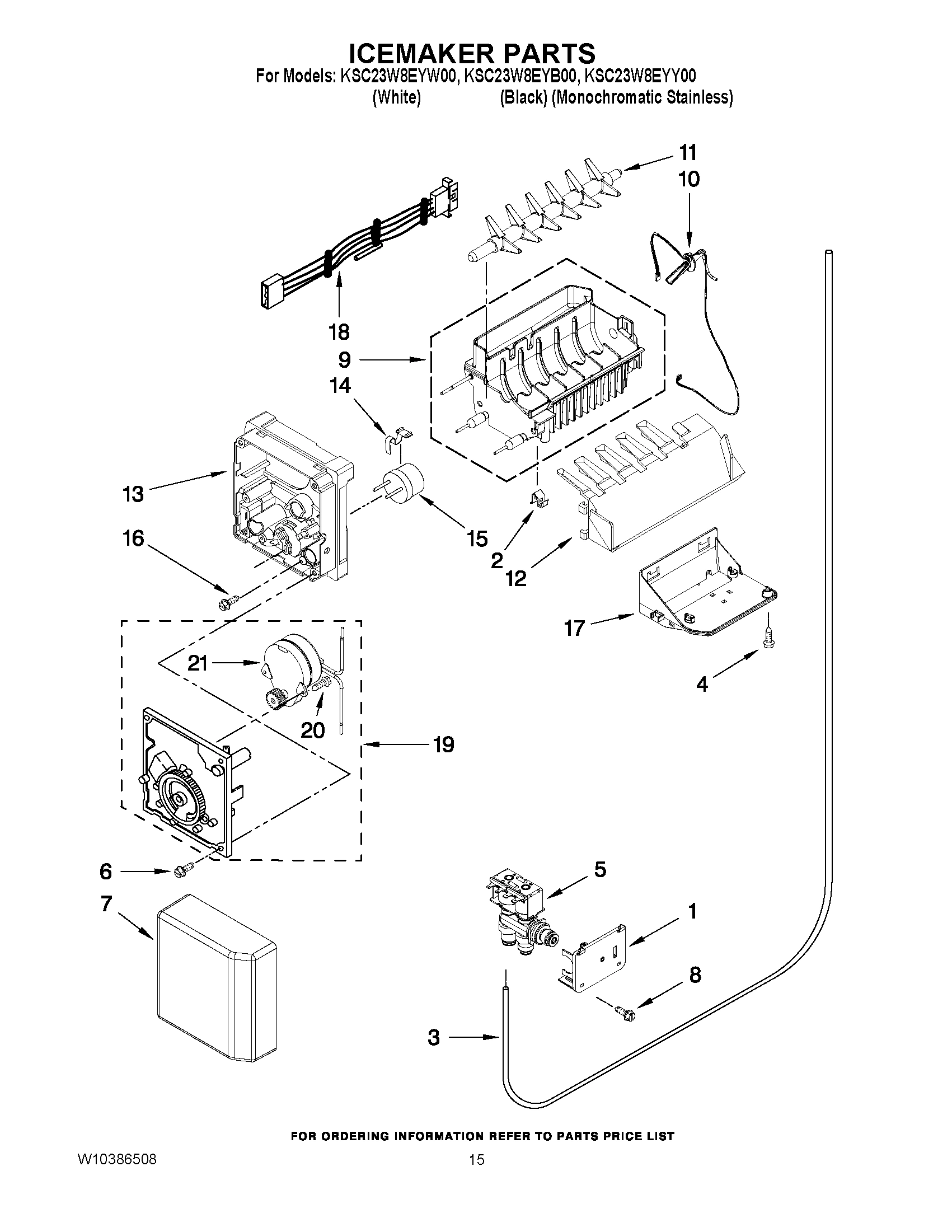 09 - ICEMAKER PARTS